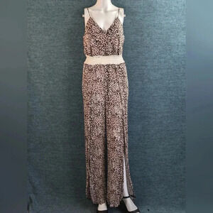 Justify Leopard Print Jumpsuit